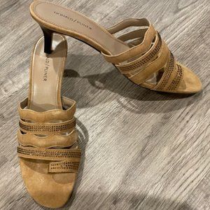 SOLD- Donald J Pliner, New Kay Suede Sandals, size 9.5